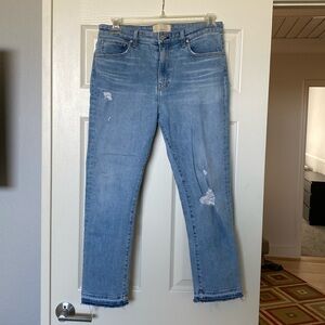 CQY cropped jean
